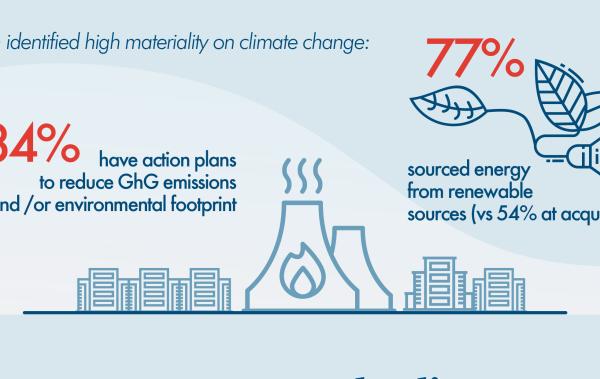 Sustainable buyout infographic